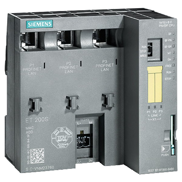 6ES7151-8FB01-0AB0 New Siemens IM151-8F PN/DP CPU f. ET200S